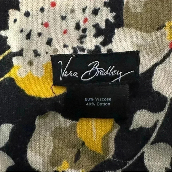 Vera Bradley floral  scarf - Picture 4 of 4